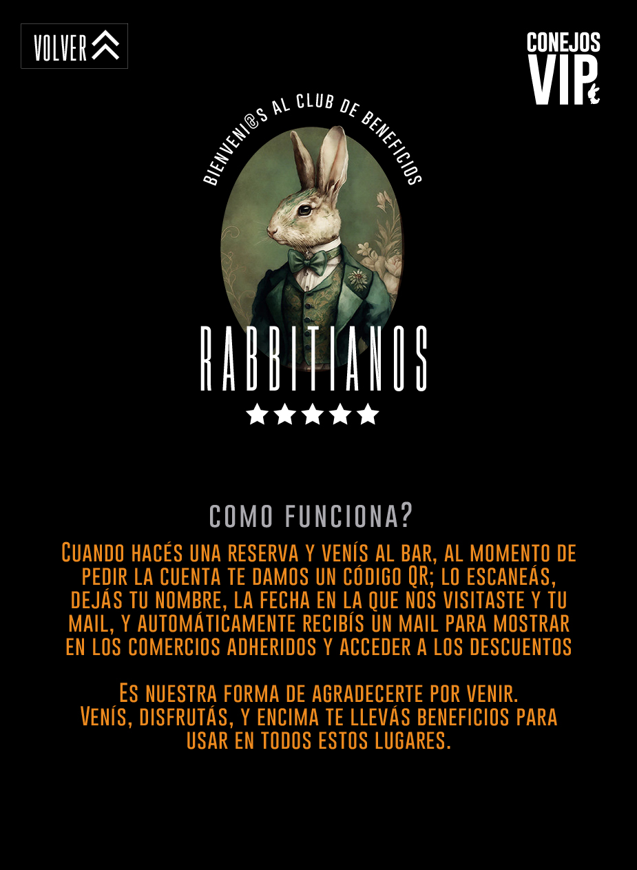 Experiencia VIP de Sigue al Conejo Blanco